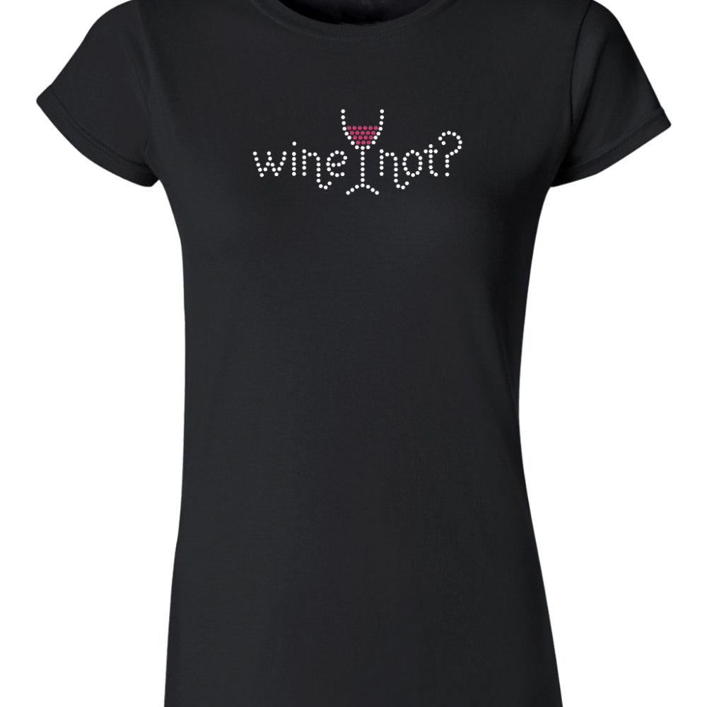 Ladies "Wine Not?" tees